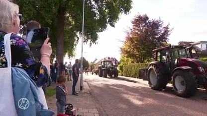 Boeren en bekenden protesteren tegen verhuizing van dementerende ouderen