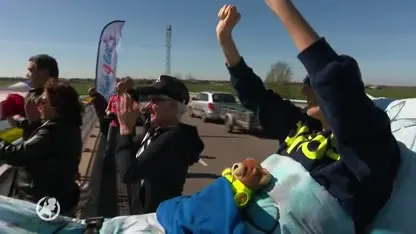 Truckers brengen bijzonder eerbetoon aan terminale Robert (50)