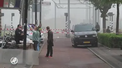 Ravage na plofkraak op geldautomaat Belgiëplein in Amsterdam