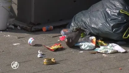 Rotterdammers komen om in het vuilnis