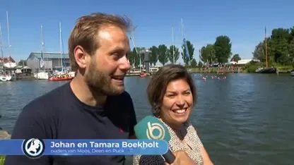 Deen en Moos zwemmen voor zieke zusje stukje mee met 11Stedenzwemtocht