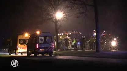 Twee doden door ongeluk bij inhalen in Luttelgeest