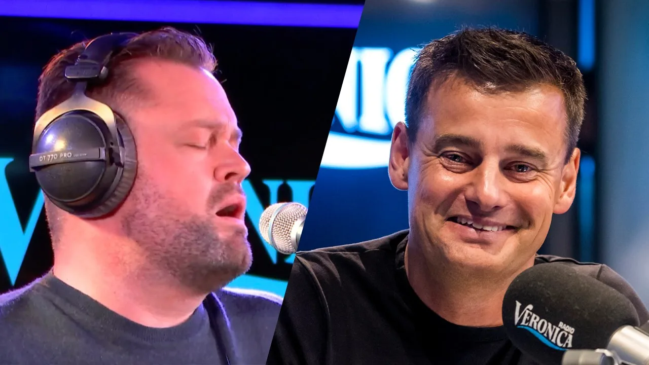 Frans Duijts zingt nummer geschreven door Wilfred