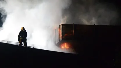 Forse brand in crematorium Breda