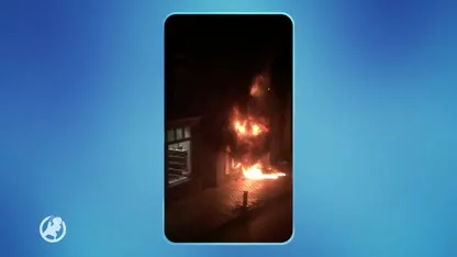 Getuige van felle brand zonnestudio: 'Lijkt me dat dit niet zomaar vandalisme is'