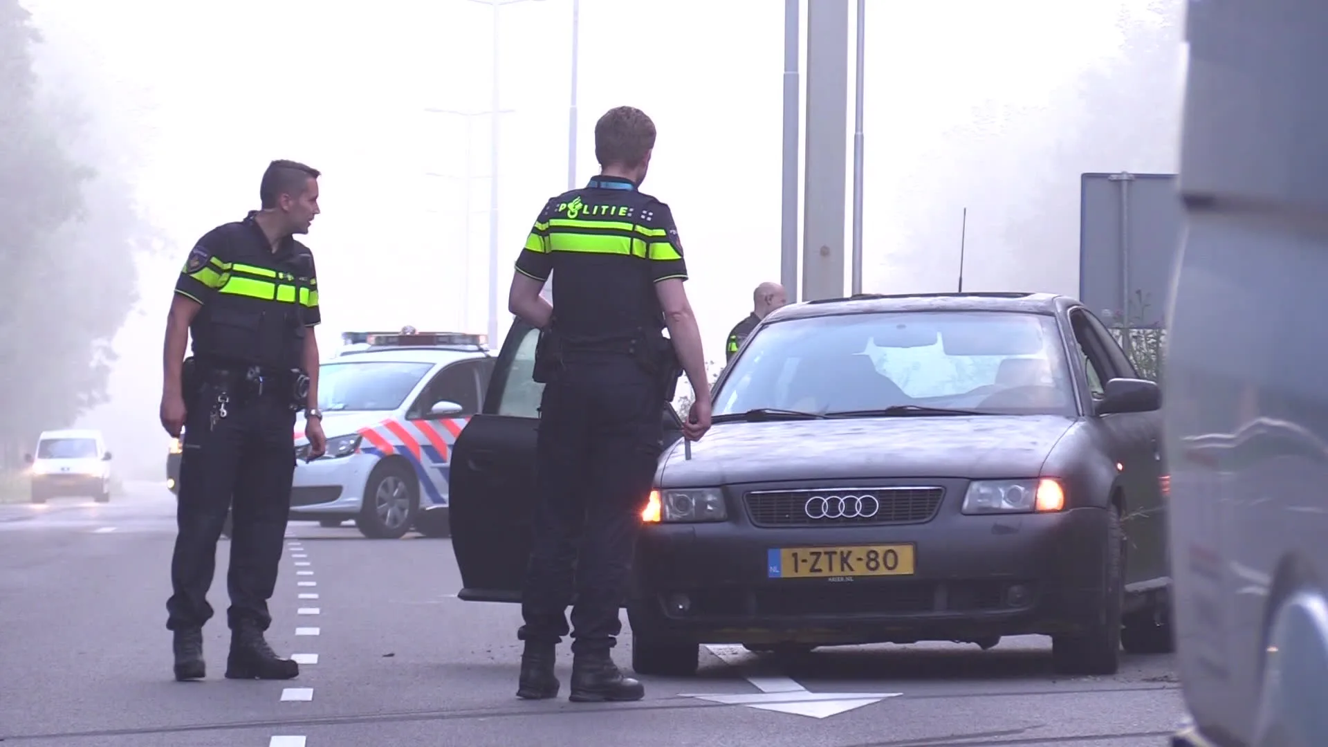 Ramkrakers crashen bij Utrecht