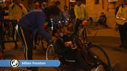 Duizenden beklimmenberg tijdens Alpe d'Huez in strijd tegen kanker