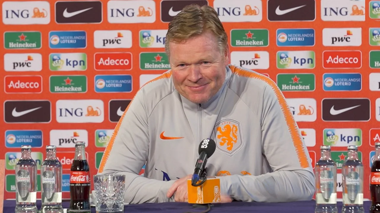 Koeman trots op Frenkie: 'Zo zou je eigenlijk iedereen willen zien'