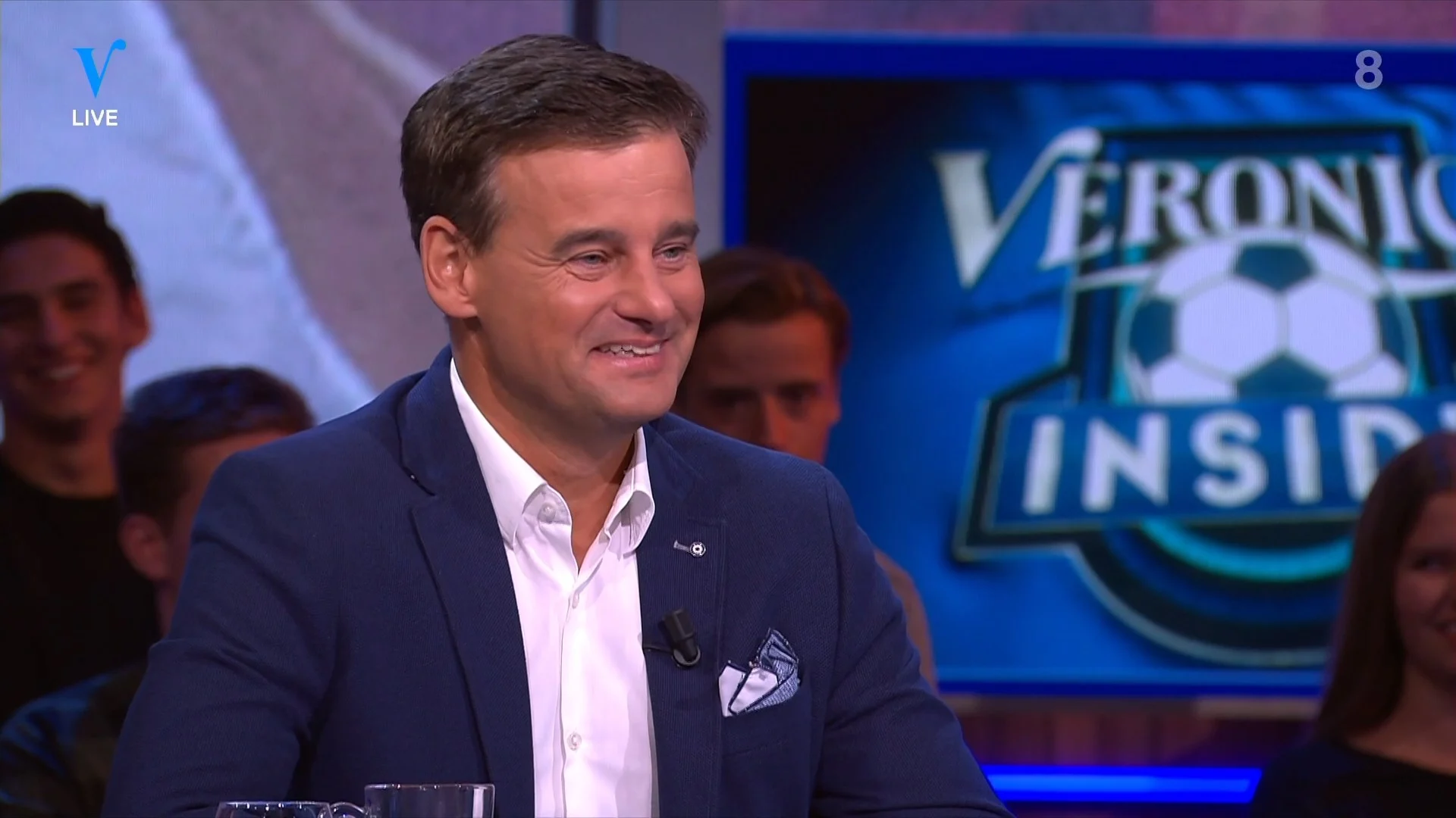 Hans moet lachen om grap Wilfred: 'Voor het eerst in 14 jaar'