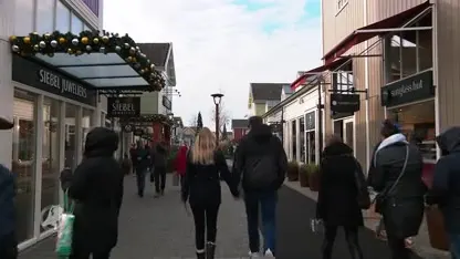 Drukte in Batavia Stad door Black Friday