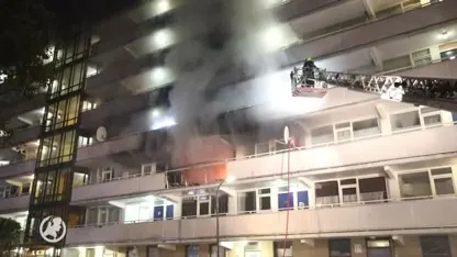 'Man stak zwangere echtgenote in brand in flat Haarlem'