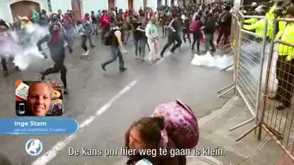 Nederlanders vast in Ecuador vanwege rellen: 'Locals met speren en machetes'