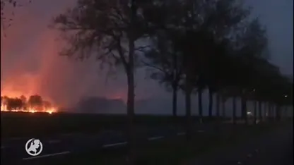 Natuurbrand Mariapeel bij Deurne nog lang niet onder controle