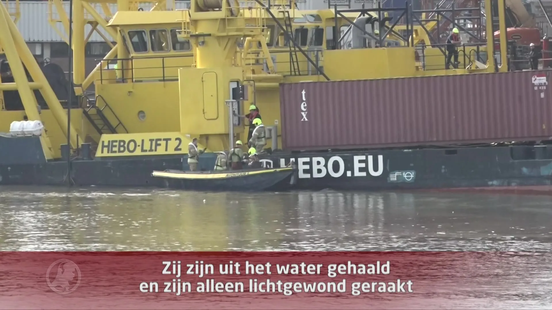 Kraan valt om in Krimpen aan den IJssel: twee gewonden