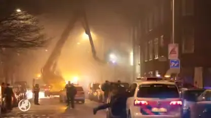 Felle woningbrand Den Haag