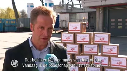 Minister Hugo de Jonge uit frustratie
