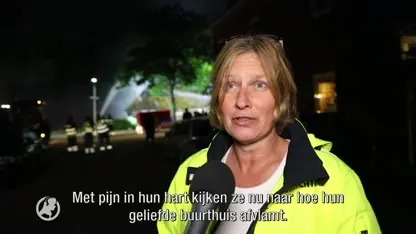 Grote brand in buurthuis Haarlem, politie vermoedt brandstichting