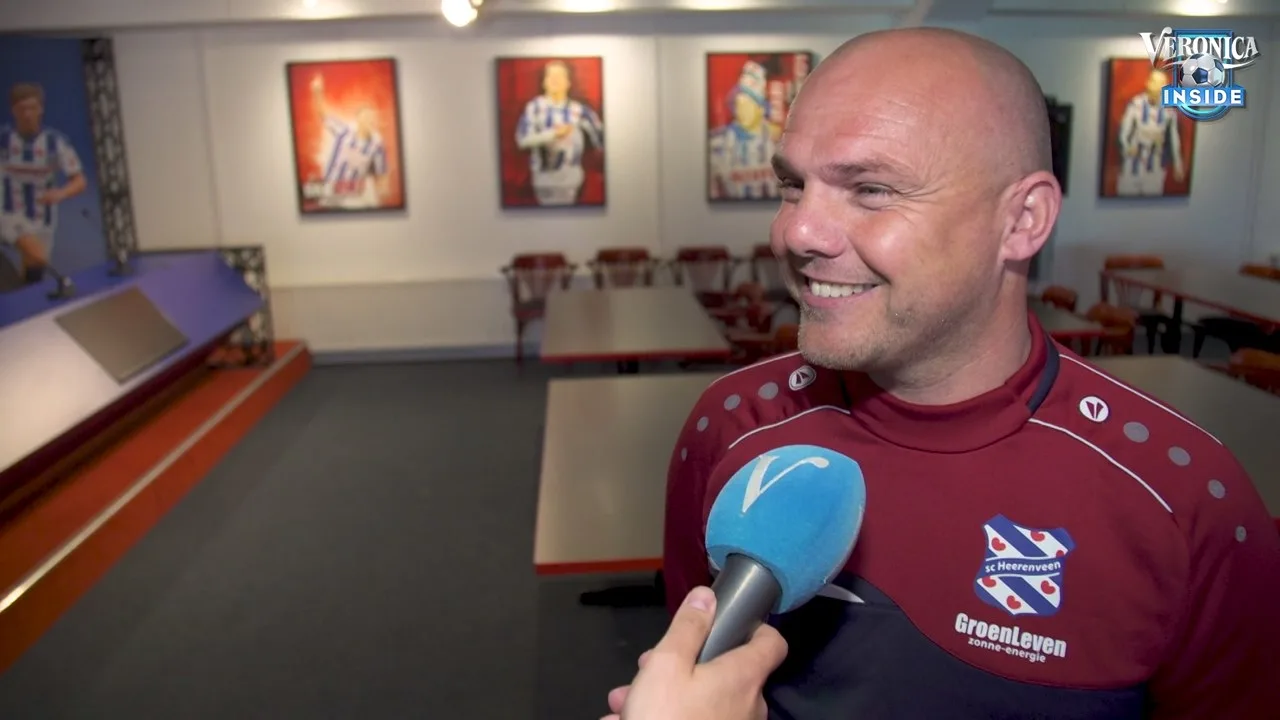 Nieuwe trainer Heerenveen wil hoofdtrainer worden