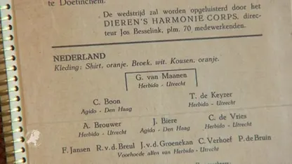 Gien was allereerste keepster Oranje Leeuwinnen in ‘55