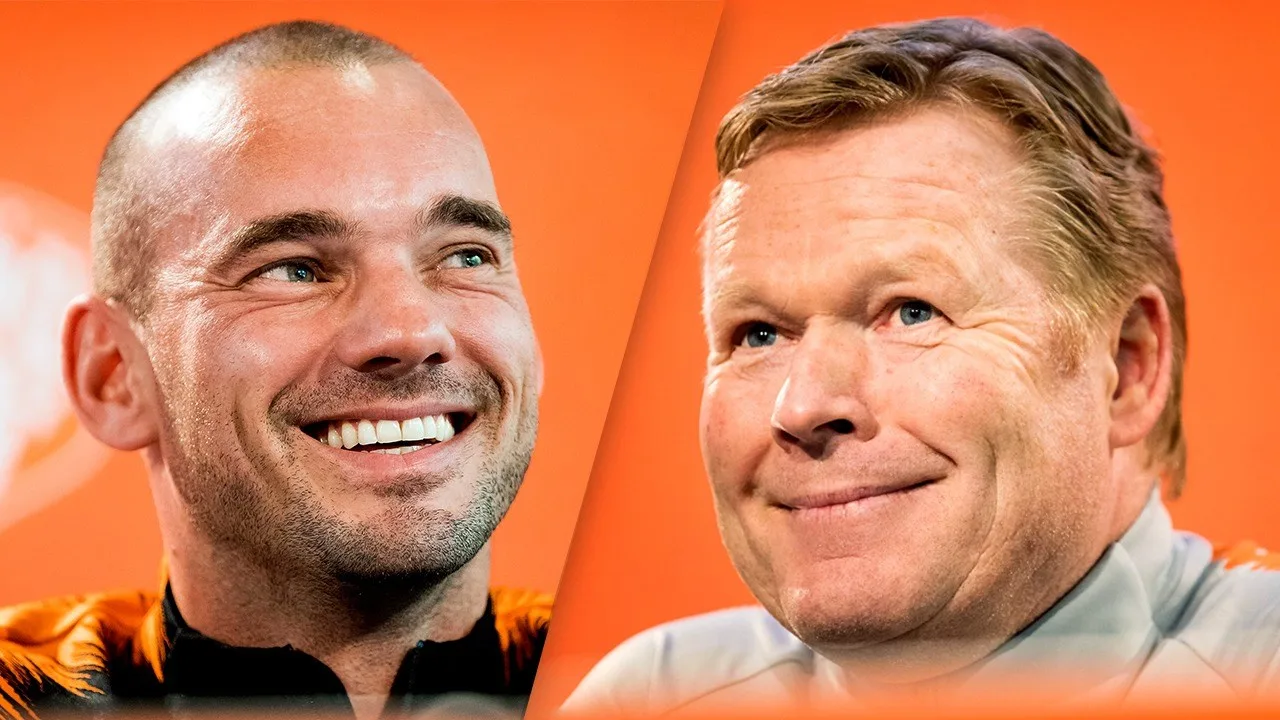 Koeman over trainersambities Sneijder: ‘Hij is altijd welkom bij het Nederlands elftal’
