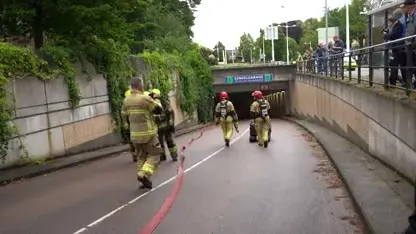 Brand in ondergrondse parkeergarage bij centrum Alkmaar