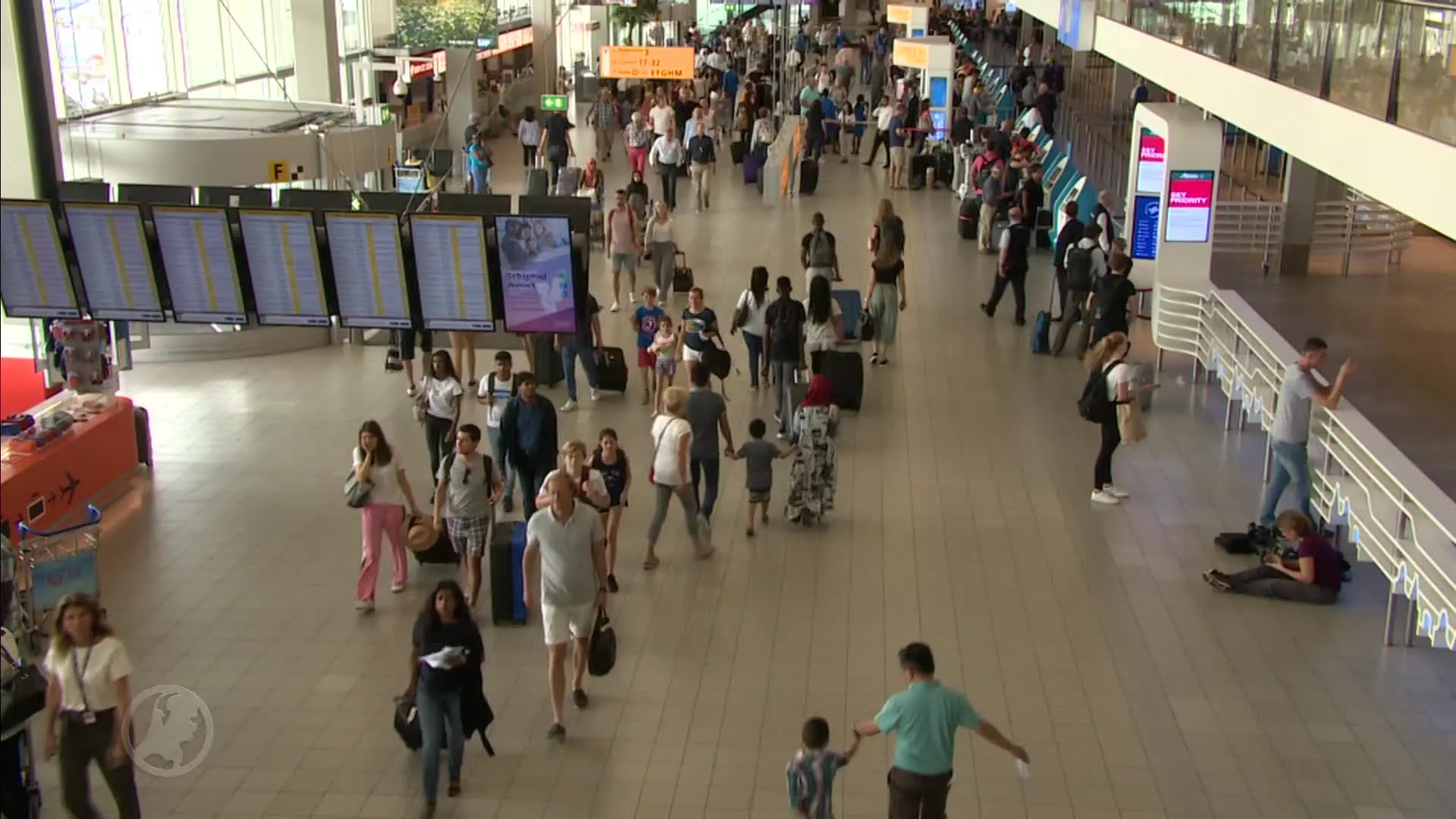 Drukste dag op Schiphol