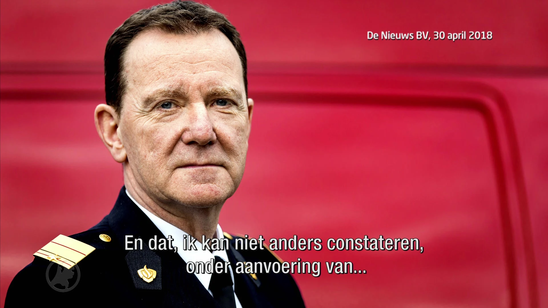 OM onderzoekt bedreiging brandweercommandant