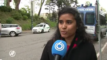 Ajax-fans tegengehouden door politie