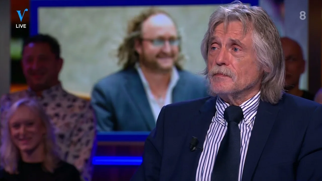 Johan verbaast over Dion Graus: 'Je moet een hond aaien, maar je vrouw mag je slaan?'