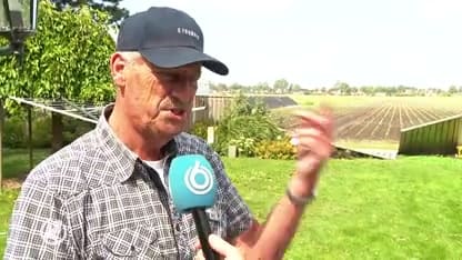 Windhoos richt ook schade aan in Hem: 'Mijn kas is naar de klote'
