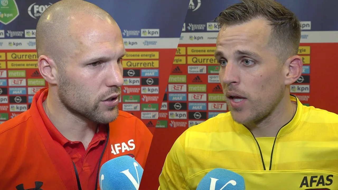 Vlaar en Seuntjens: 'Als we vierde worden, hebben we gewoon een goed seizoen'