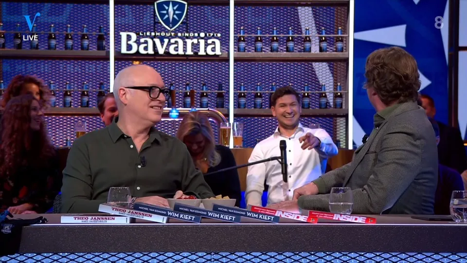 Man in het publiek heeft een mening: 'Druistig!'