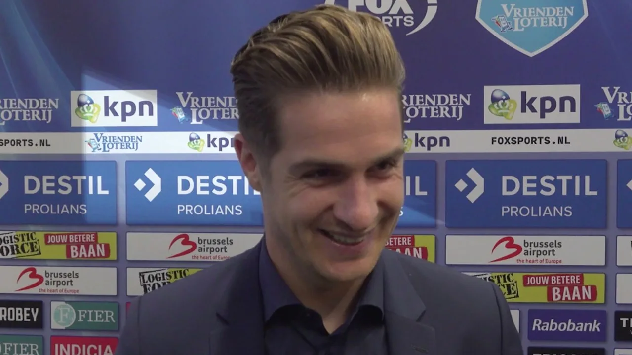 Hoe viert Peters de overwinning op PSV?
