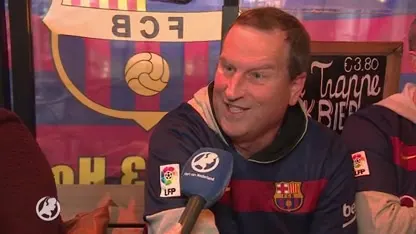 Nederlanders ruim vertegenwoordigd onder Barcelona-fans