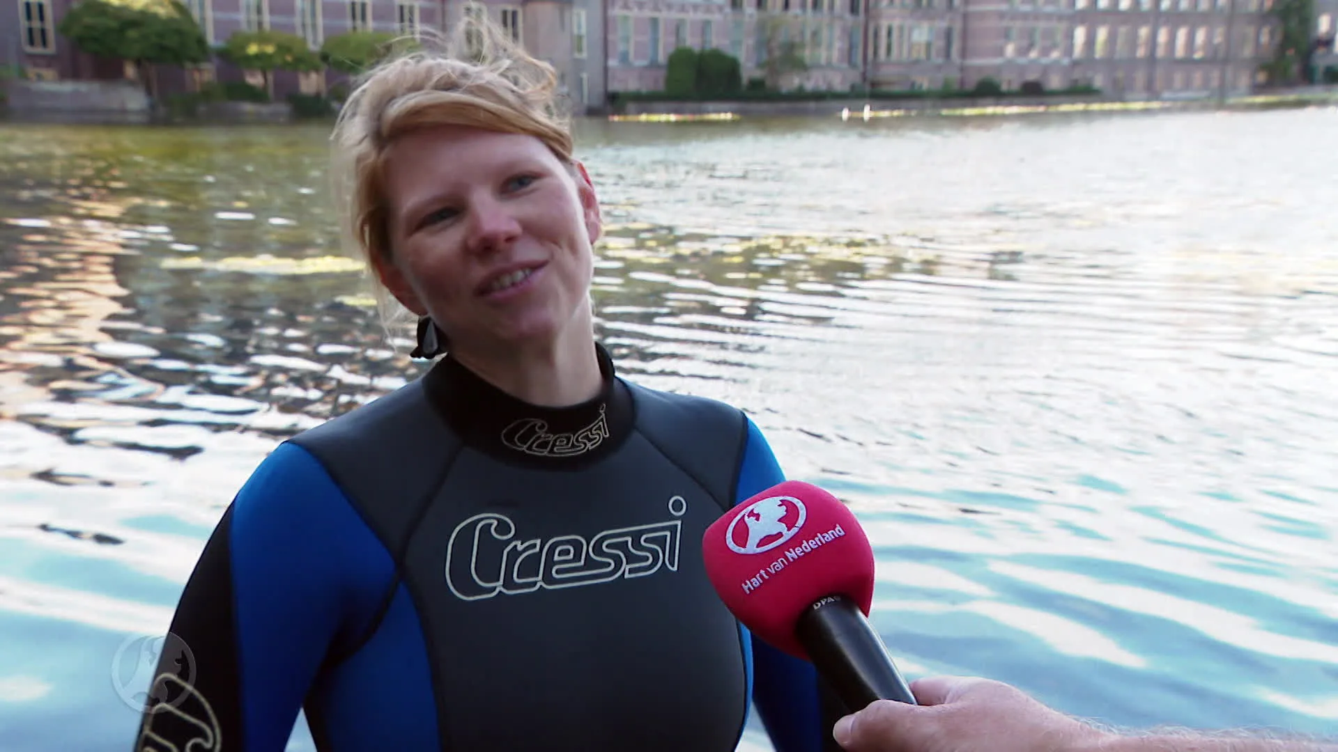 Op deze speciale plek in Nederland werd vandaag voor het eerst gedoken