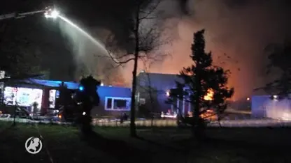 Reacties op de brand in de school