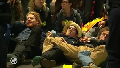 26 mensen opgepakt bij demonstratie Schiphol