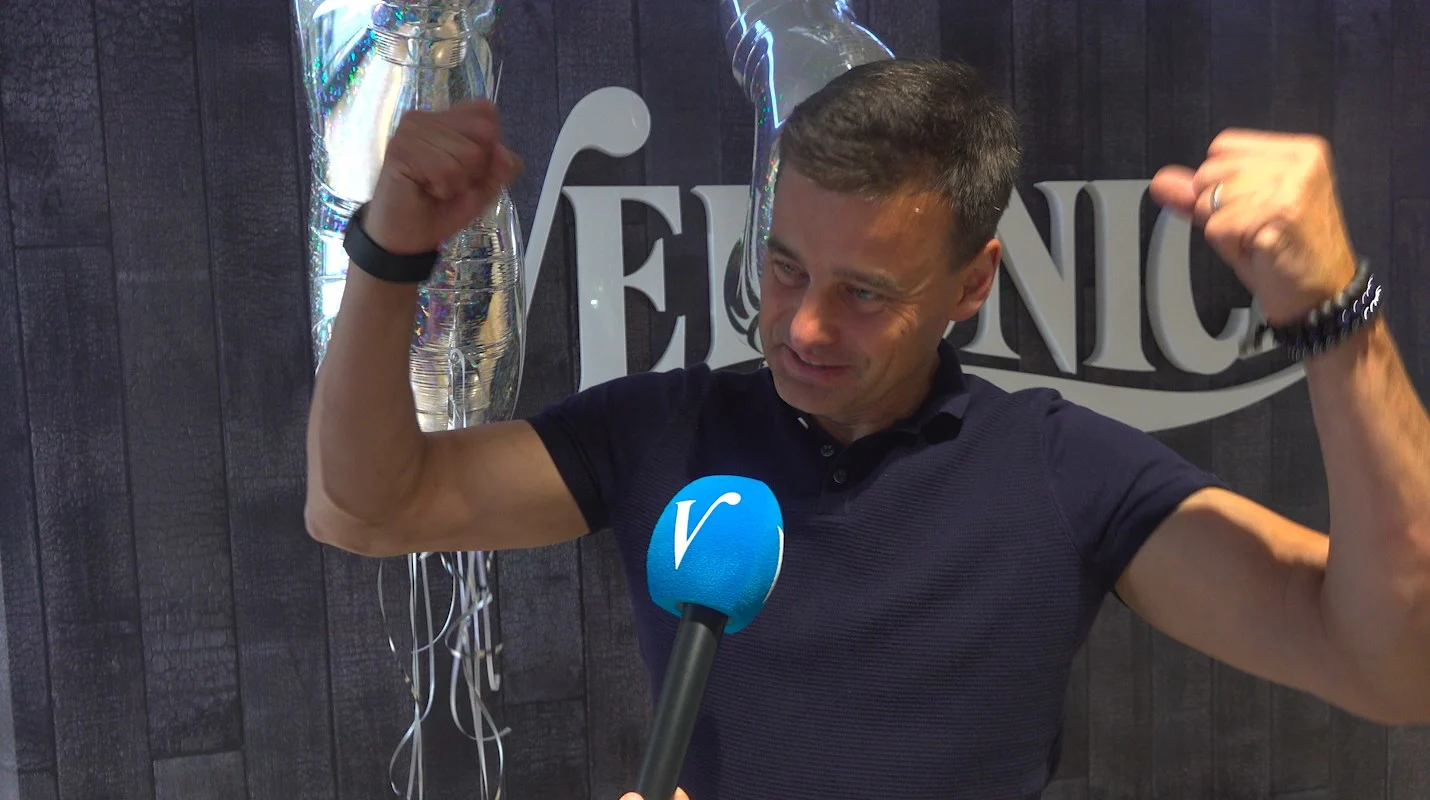 Hebben Johan en Rene de jarige Wilfred al gefeliciteerd?