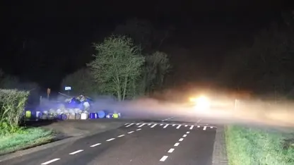 240 vaten drugsafval gedumpt in het Gelderse Buren