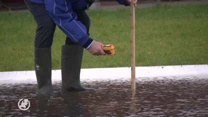 Waar vindt de eerste marathon op natuurijs plaats?