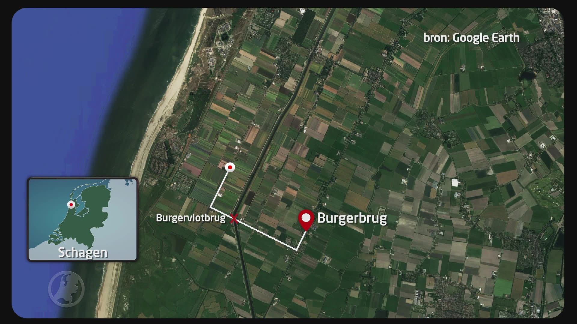 Brug ligt er opnieuw uit, 15 kilometer omrijden voor school