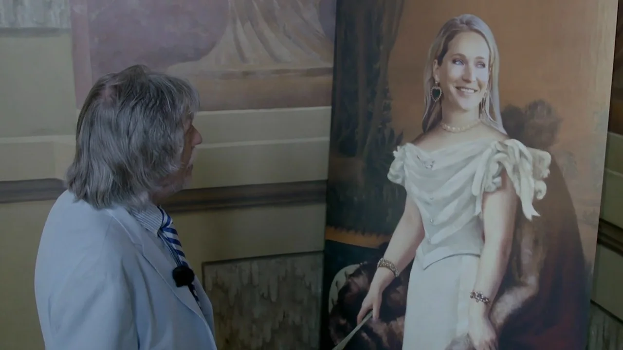 Johan haalt grap uit met levensgrote foto Hélène: 'Dit is ech...