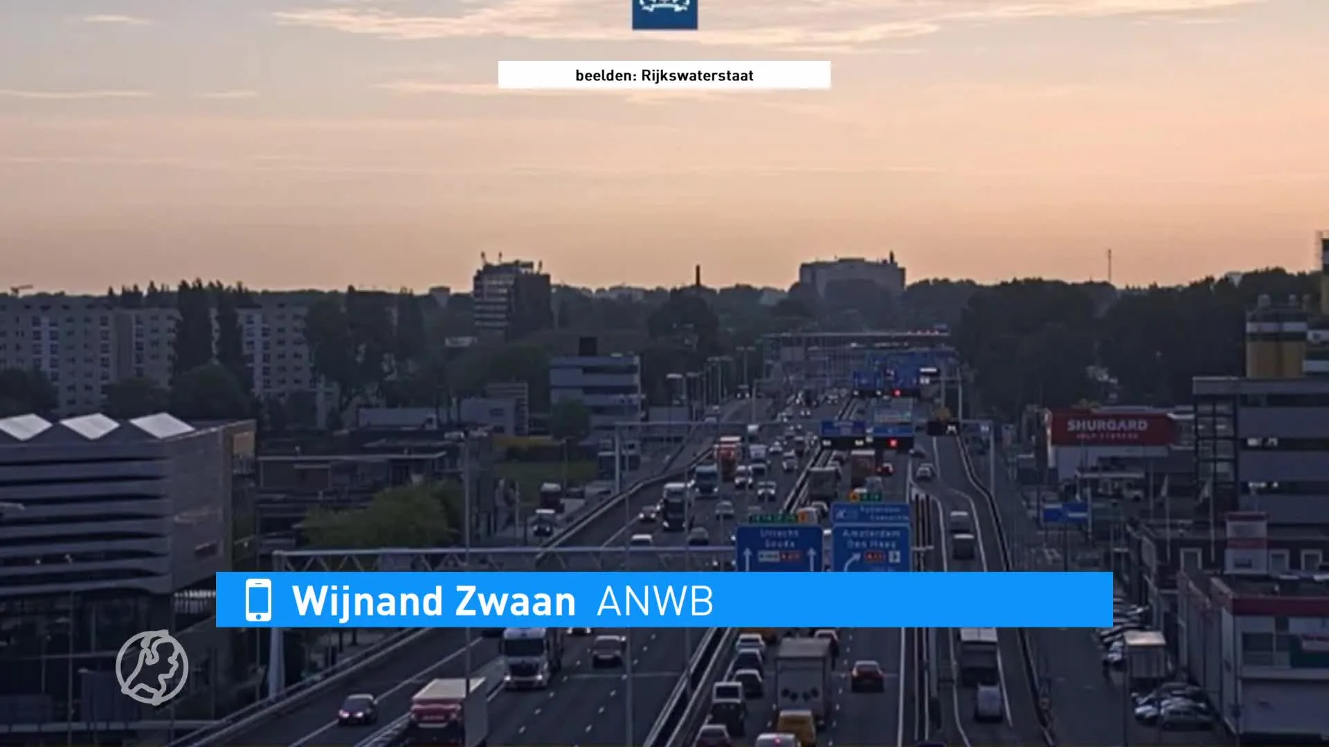 Verkeerschaos rond Rotterdam door dichte Ketheltunnel