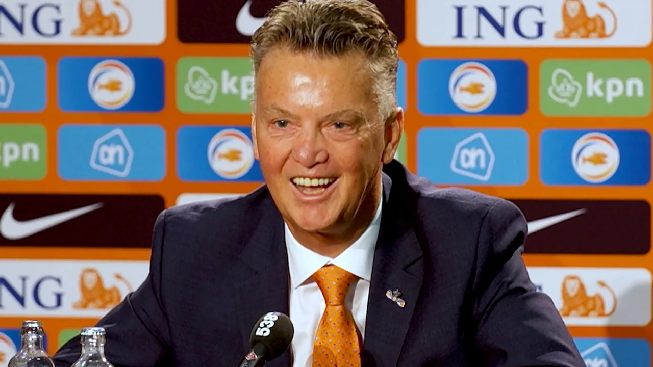 Van Gaal over 'veredeld stelletje sterren': 'Dat is de media hè tegenwoordig!'