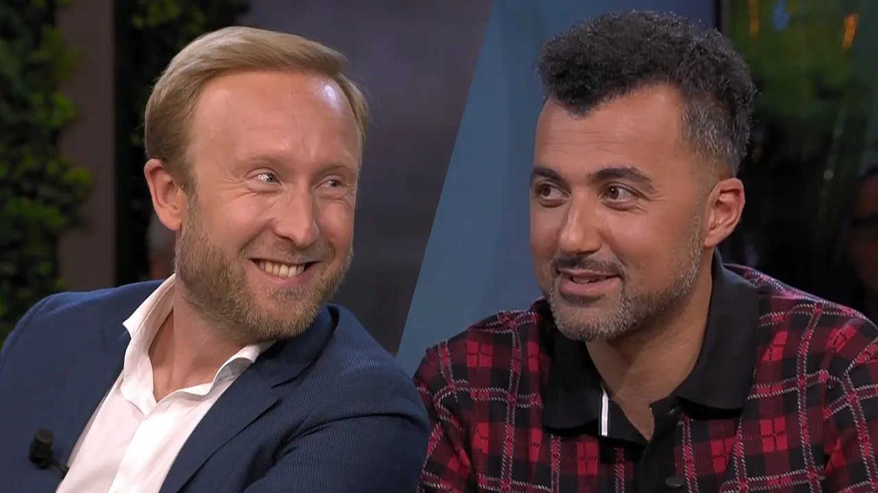 'Raymond, wie vind jij nou écht een mooie man? Peter Gillis!'