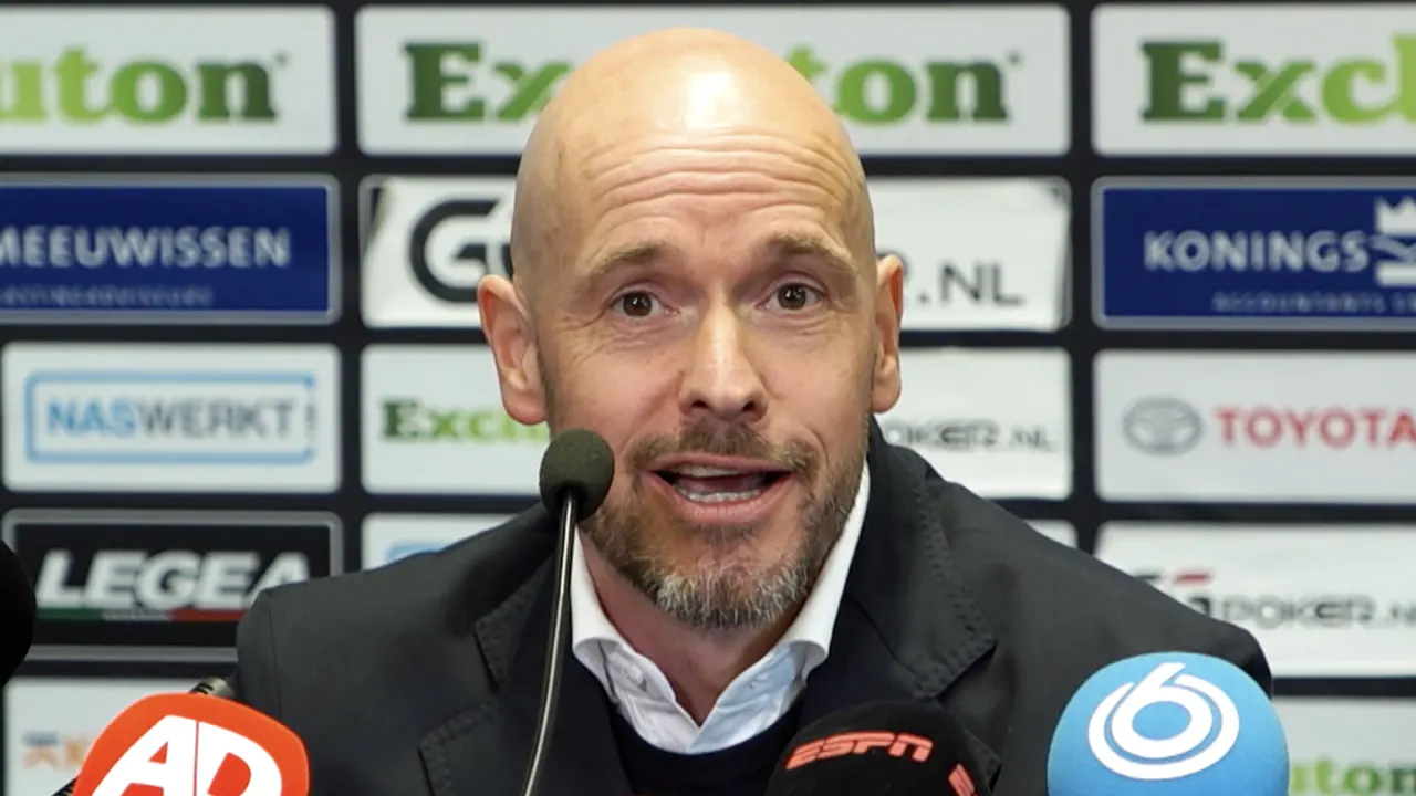 Ten Hag reageert op zijn transfer naar Manchester United