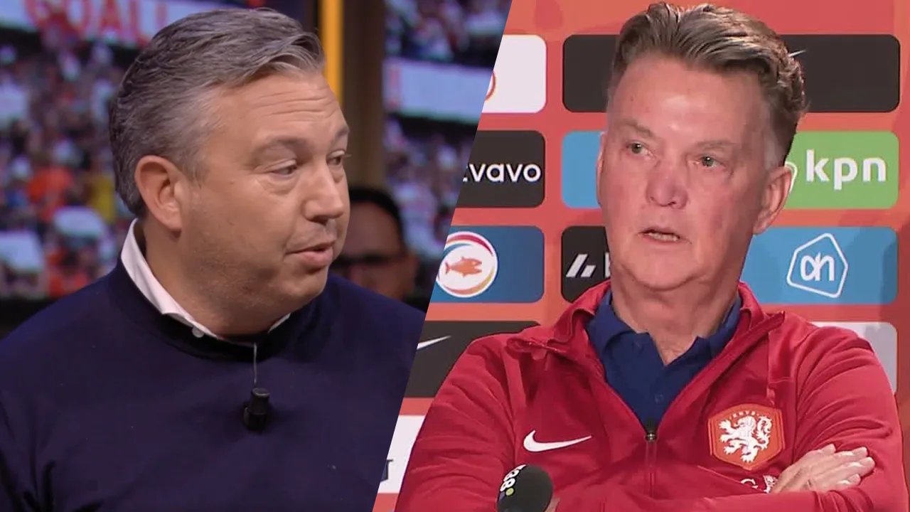 Van Gaal tegen Martijn Krabbendam: 'Je wil er gewoon denigrerend over doen!'
