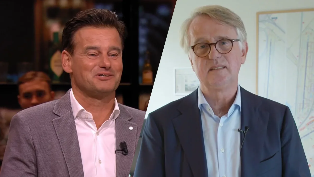 Wilfred ziet afscheidsvideo Schiphol-baas Dick Benschop: 'Dit is Jiskefet!'
