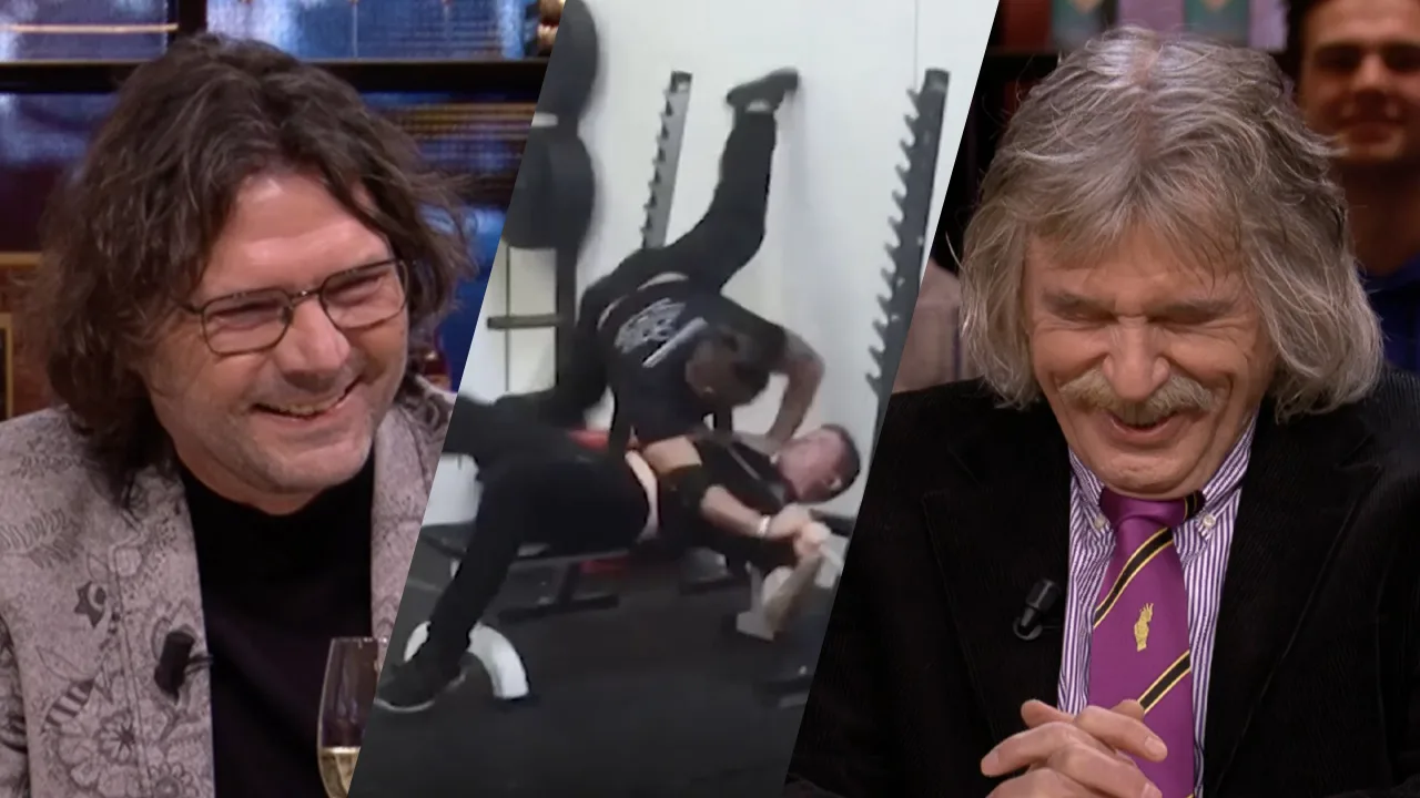 Johan ziet 'filmpjes van Job' in sportschool: 'Vreselijk, maar ik moet er steeds weer om lachen!'