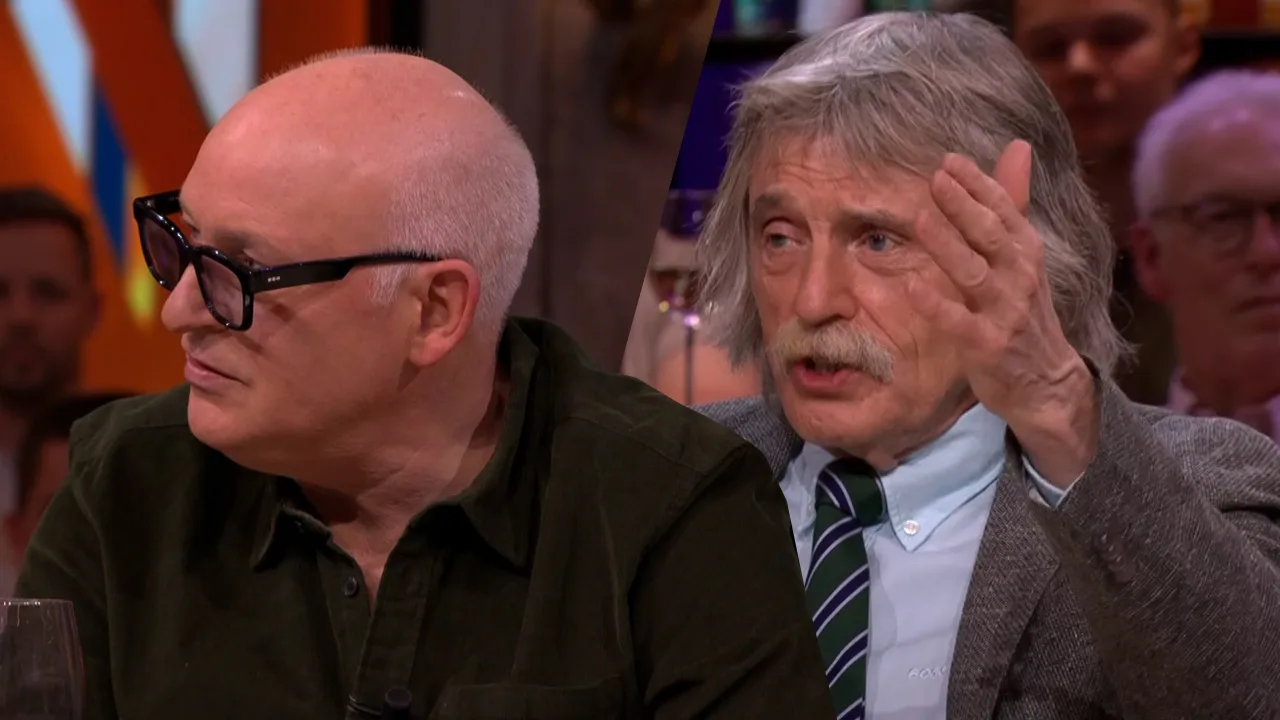 Brandalarm gaat af in Vandaag Inside-studio; Johan gaat stoïcijns door